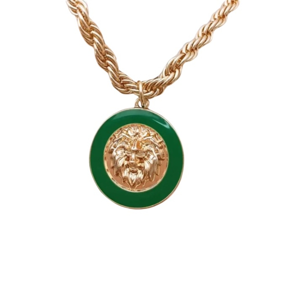 NEW Designer Luxury Necklace Gold
